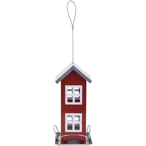 Idooka Fun House Design Bird Feeder - Feeding Station For Seeds - Image 4
