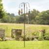 Bird Feeding Station With 4 Bird Feeders