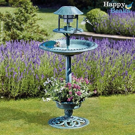 Happy Beaks Bird Hotel With Solar Light