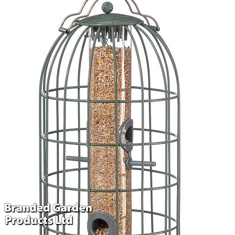The Nuttery Squirrel-Proof Original Seed Feeder Ocean Green - Image 2