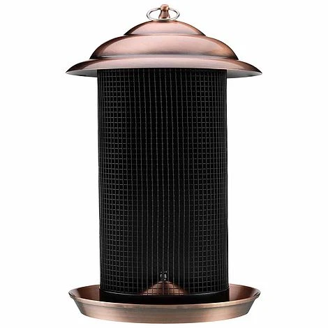 Happy Beaks Copper Finish Twin Feeder - Image 4